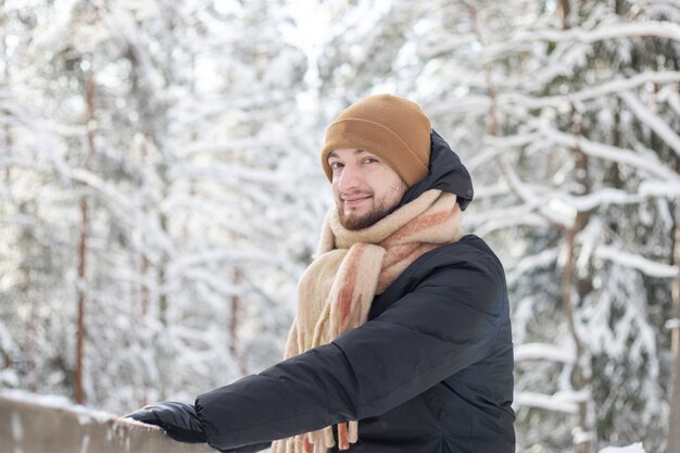 Retrato de hombre en Winter Park