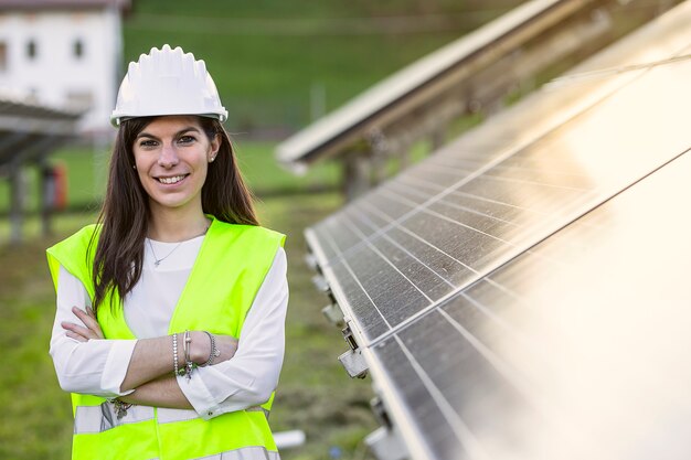 Foto el retrato de ingeniero