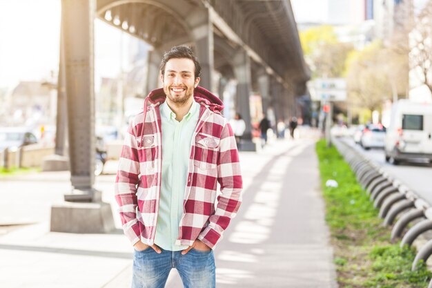 Retrato de un joven apuesto en Hamburgo