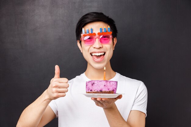 Retrato de un joven asiático