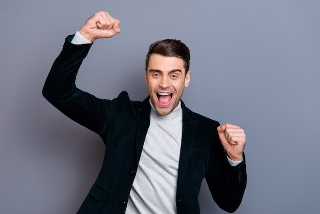 Retrato de un joven empresario