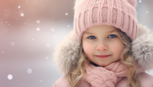 Retrato de una joven hermosa vestida de rosa