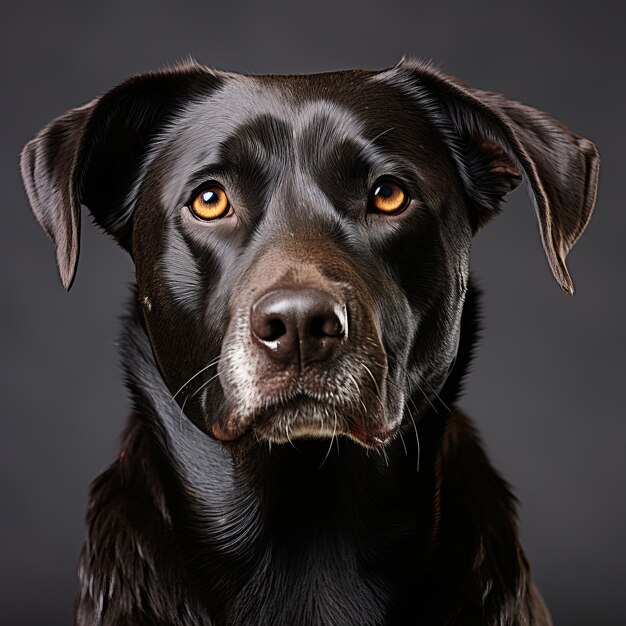 El retrato de un Labrador Retriever