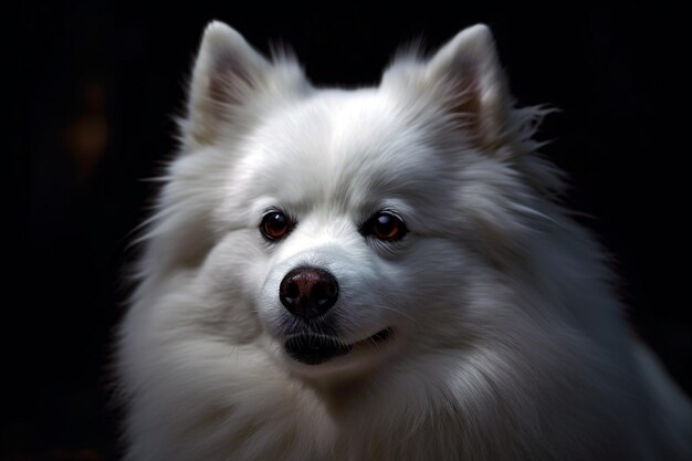 Foto el retrato de un lindo perro