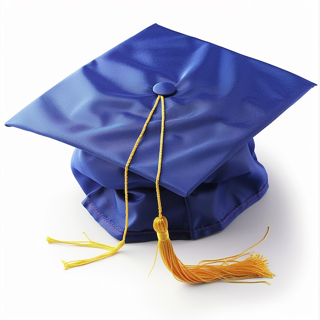 Foto retrato del logro de la graduación momento de orgullo