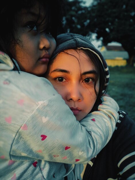 Retrato de madre e hija