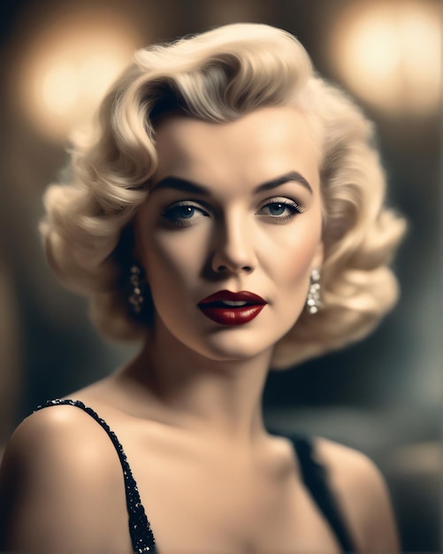 El retrato de Marilyn Monroe