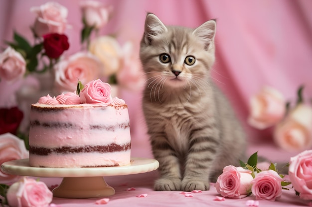 Foto retrato de mascota lindo gato felino animal gracioso perro mamífero aislado estudio doméstico de pura raza