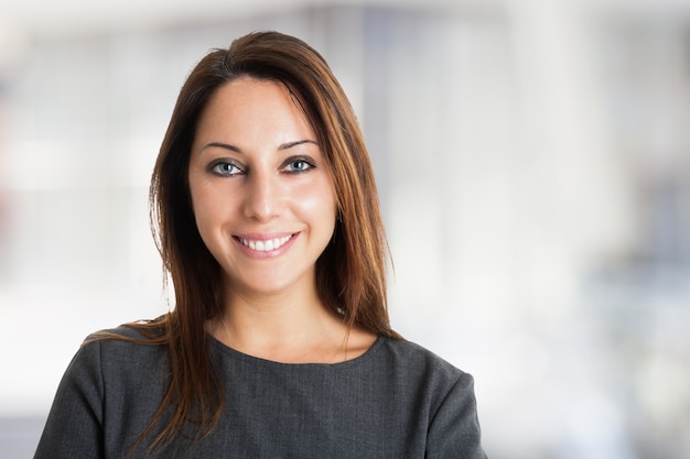 Retrato de una mujer hermosa