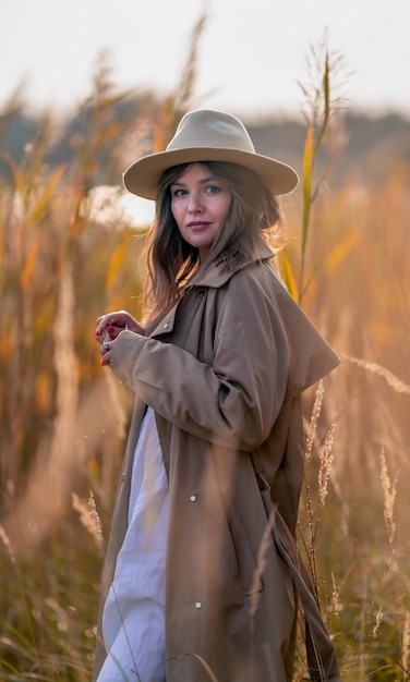 Retrato de una mujer hermosa