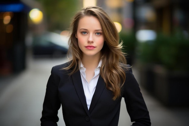 Retrato de una mujer joven de aspecto profesional y co122_block_0_0jpg