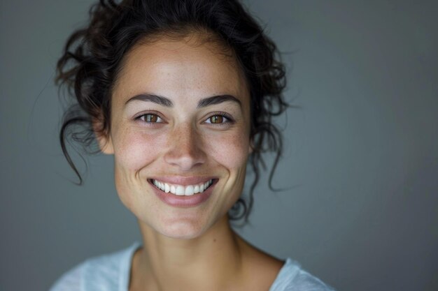 retrato de una mujer joven IA generativa