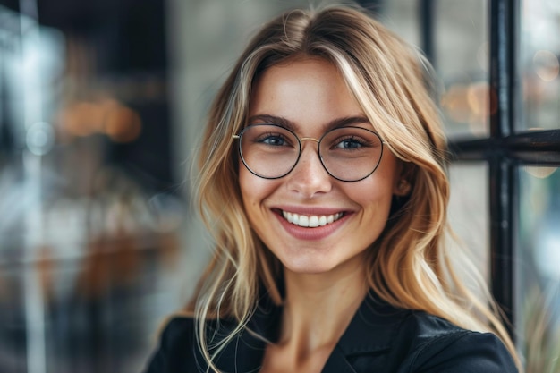 retrato de una mujer joven IA generativa