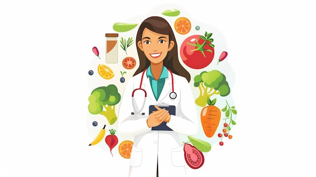 retrato de una mujer joven sosteniendo un montón de verduras frescas en la cocina