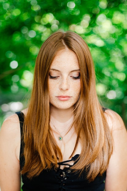 Retrato de una mujer joven