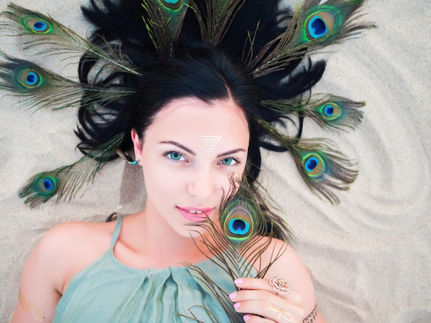 Retrato de una mujer joven