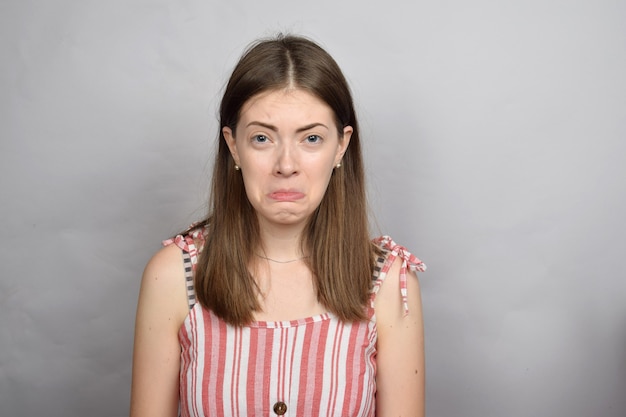 Retrato, de, un, mujer joven