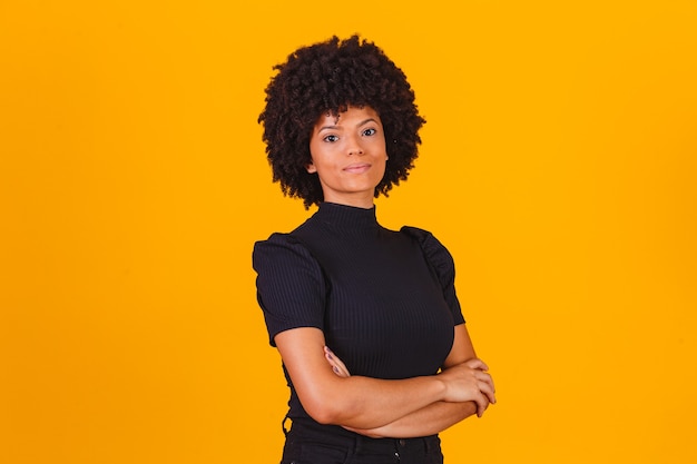 Foto retrato de una mujer de negocios exitosa