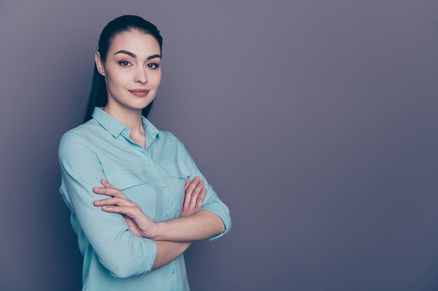 retrato de mujer de negocios joven