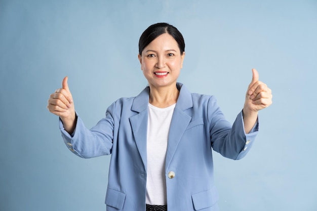 Retrato de una mujer de negocios