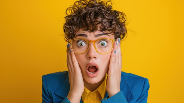 El retrato de la mujer sorprendida