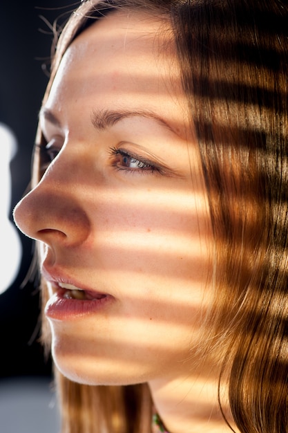 Foto retrato de mujer