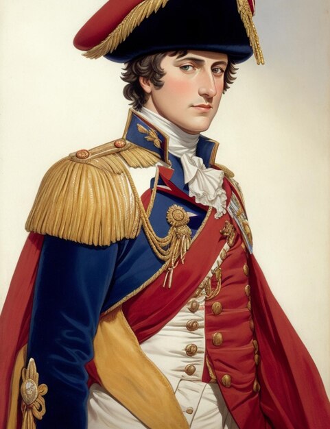Foto retrato de napoleón bonaparte el emperador que condujo a francia a una nueva era y sacudió a toda europa