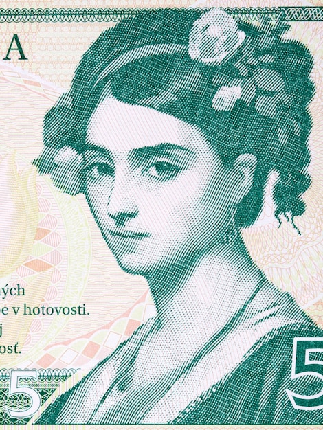 Retrato de una niña de dinero