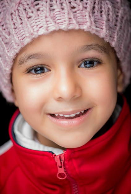 retrato niña linda