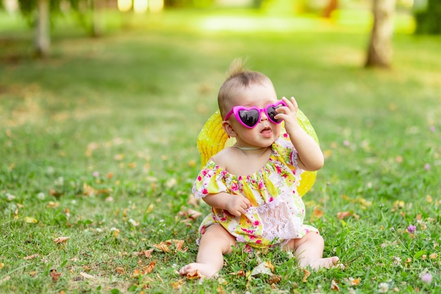 Retrato de una niña linda