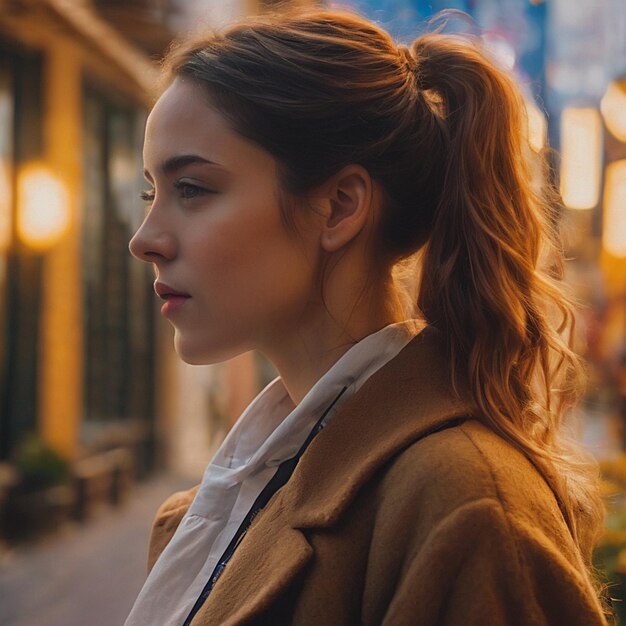 retrato de una niña