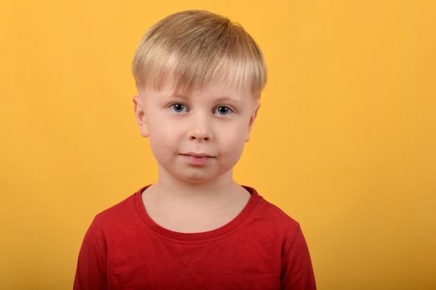 retrato de un niño lindo