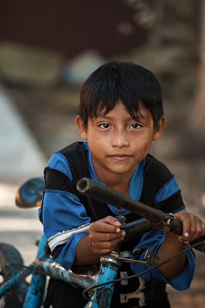 Retrato de un niño mexicano México