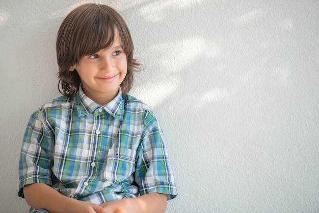 Retrato de niño modelo