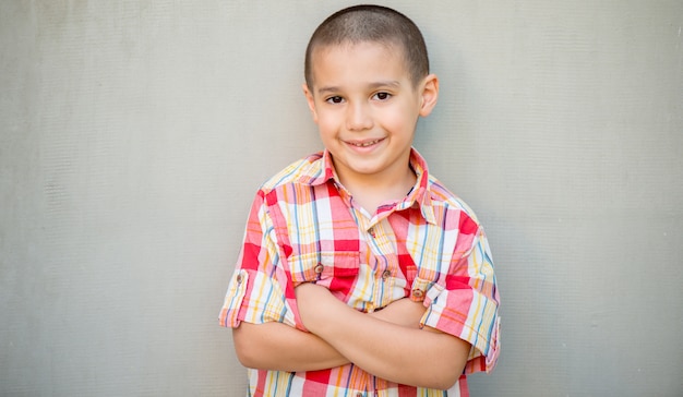 Retrato de niño modelo