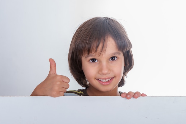 Retrato de niño modelo