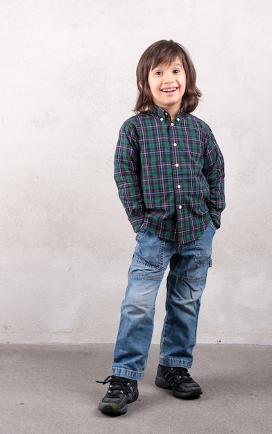 Retrato de niño modelo