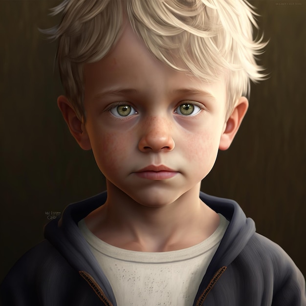 Retrato de un niño