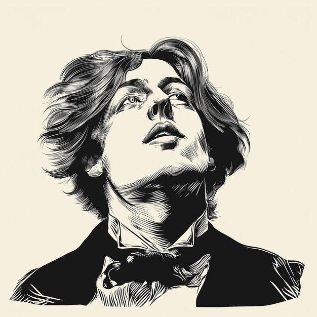 El retrato de Oscar Wilde