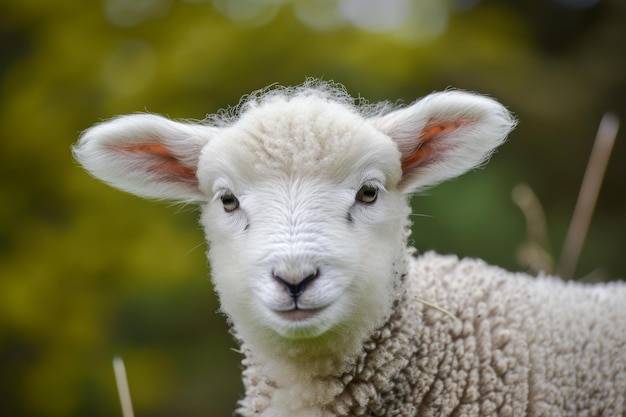 El retrato de la oveja inocente genera Ai