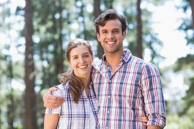 Retrato de pareja segura