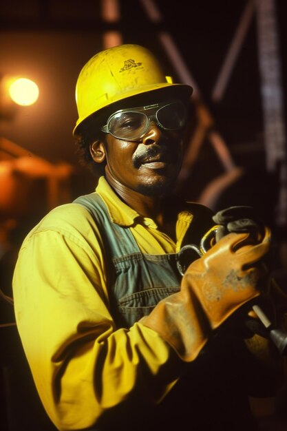 Foto retrato de película dominicano haciendo su trabajo hombre trabajadores colores amarillos no caos pobre 20 ar 23 estilo crudo estilizar 50 v 6 id de trabajo 8b0b2f82a40149c8bfb7f8bad1684a8e