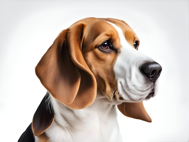 Retrato del perro Beagle