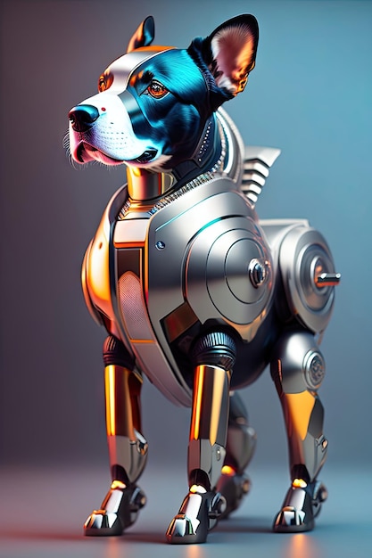 Perro Robot Cíborg Fotos, retratos, imágenes y fotografía de