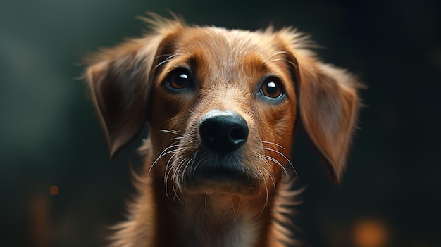 Retrato de un perro