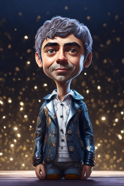 Retrato del personaje de Larry Page