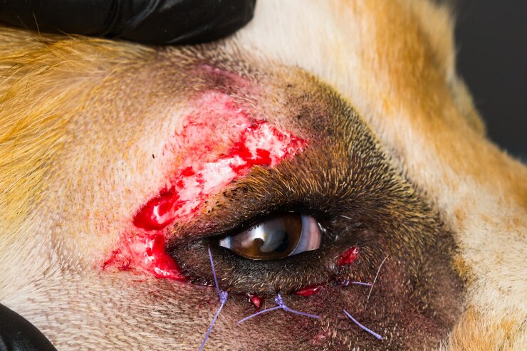 Foto retrato en primer plano del ojo humano