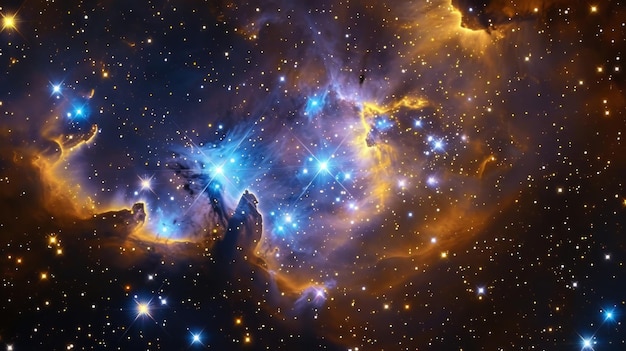 Retrato realista del cúmulo abierto NGC 6025 que muestra sus estrellas jóvenes y su estructura abierta.