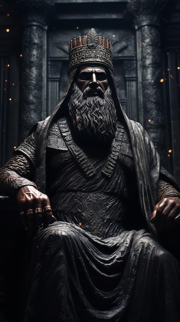 El retrato del rey Hammurabi