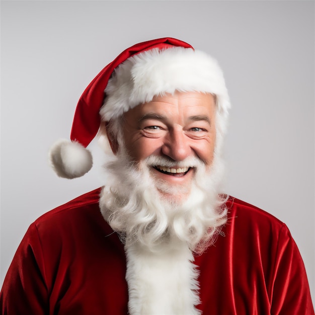 Foto el retrato de santa claus